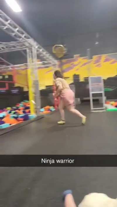 To become America's next ninja warrior