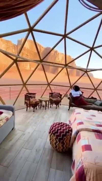 Glamping in the desert, Jordan ??
