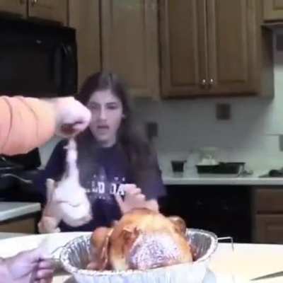 Pregnant Chicken