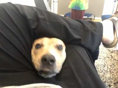 Thru the legs