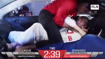 This is an actual sport called "Carjitsu"