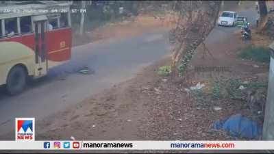 Could have cost his life. Close call.