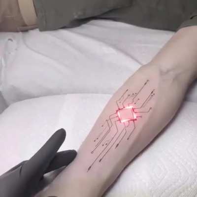Are your ready for tattoo like this? The future is coming