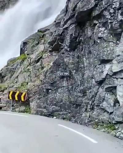 ? Waterfall in Norway