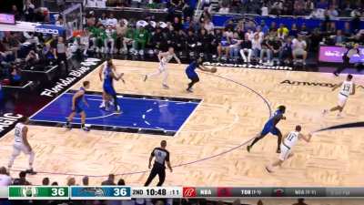 [Highlight] Bol Bol flies to get the block on Brogdon, then gets rewarded with the dunk on the other end