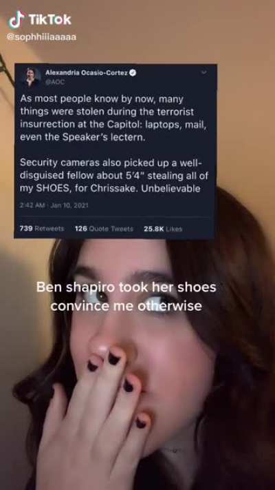 TIL: Ben Shapiro is 5’4