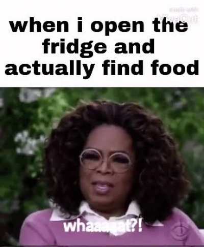 I know that oprah saying "what" will become a meme and just wanted to start it, hehehe (oc)