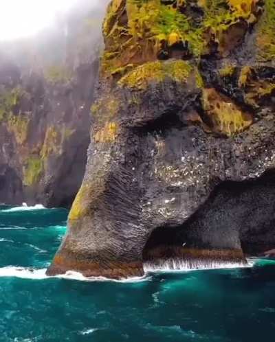 ? Elephant Rock in the Sea of Islands Heimaey-Iceland's Volcanic Wonder!!!