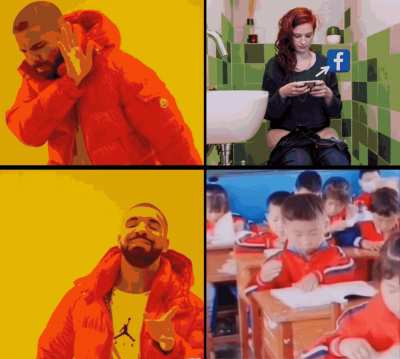 People "Learning" Using Facebook