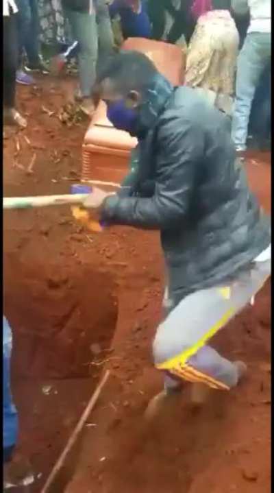 UFC Wrestling funeral - African edition