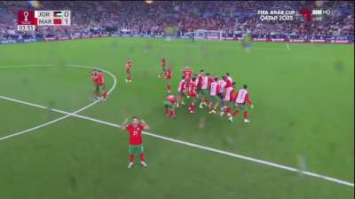 ? Morocco’s goal in the 2025 FIFA Arab Cup final.