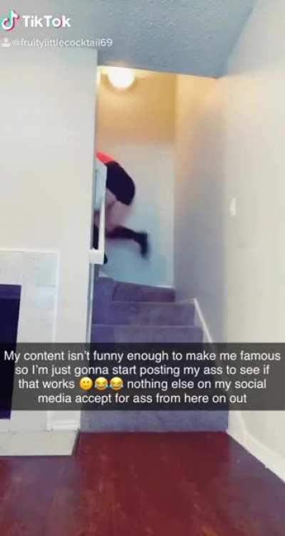 My first ass tik tok , go follow me ?