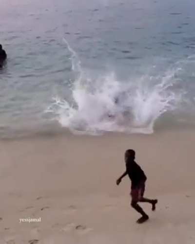 Almost a perfect jump.