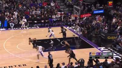 [Highlight] Russell Westbrook blows by Terence Davis for the dunk