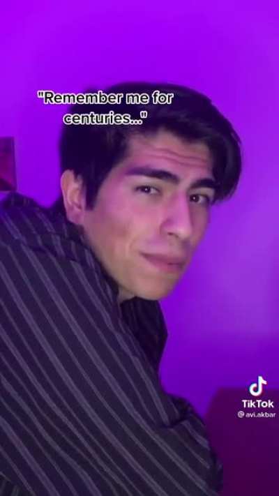 Another dude pretending to be mafia boss.