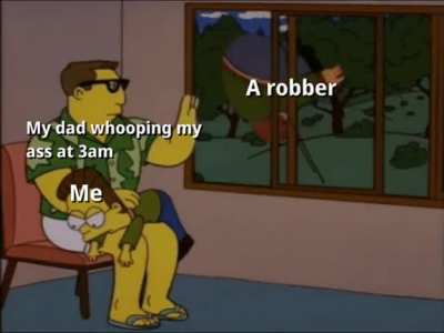 Get whooped.