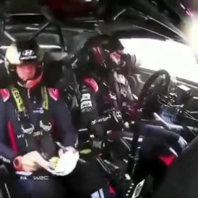 The safety in this race car is mindboggling