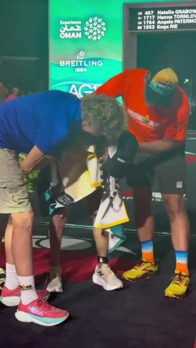 80 year old IRONMAN finisher...Just wow?