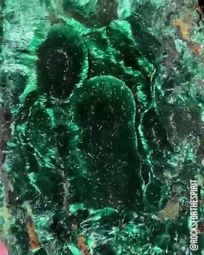 ? Raw Velvety Malachite ?