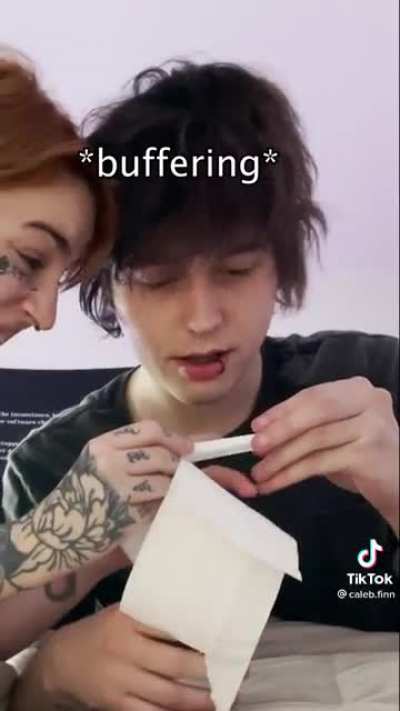 Not sure if this has already been posted, but this young couple finding out they’re going to be parents made me smile!