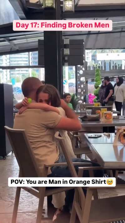 The hug.... wow