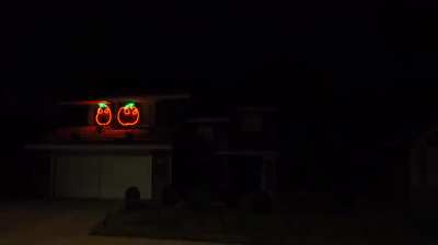 Coolest Halloween light show