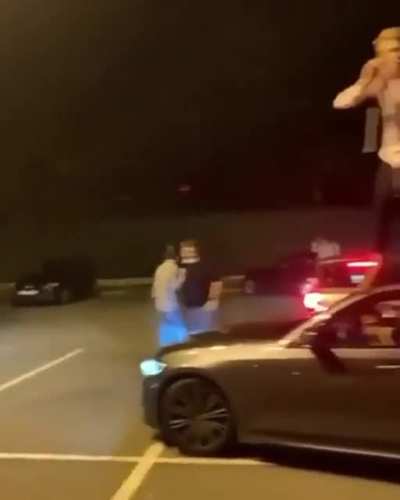 Actually it's idiot ON car