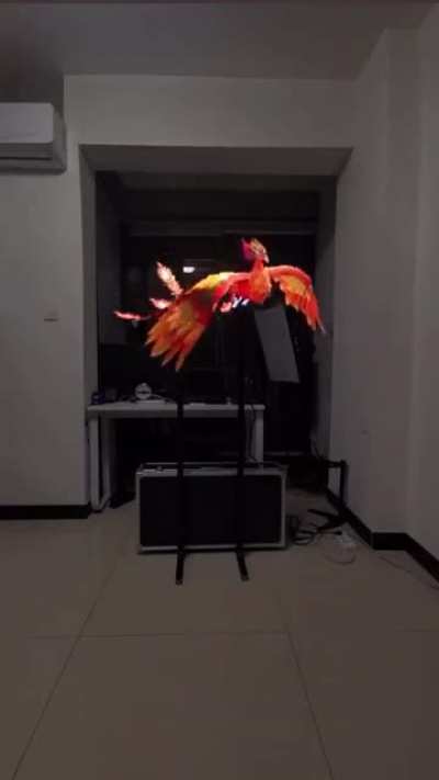 3D hologram fan ?