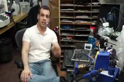Louis Rossman makes it his mission to help everybody with an iPhone repair it themselves and not have to put up with Apple’s price gouging. YT: Louis Rossman