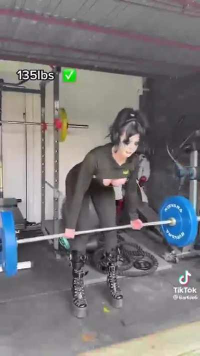 Big titty goth gym bunny gf