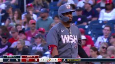 [Highlight] Braves announcer Brandon Gaudin: “"Those bases, three inches bigger this year. Drawing the ire and envy of men everywhere."