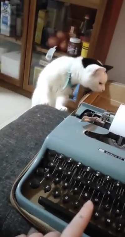 Carriage return...
