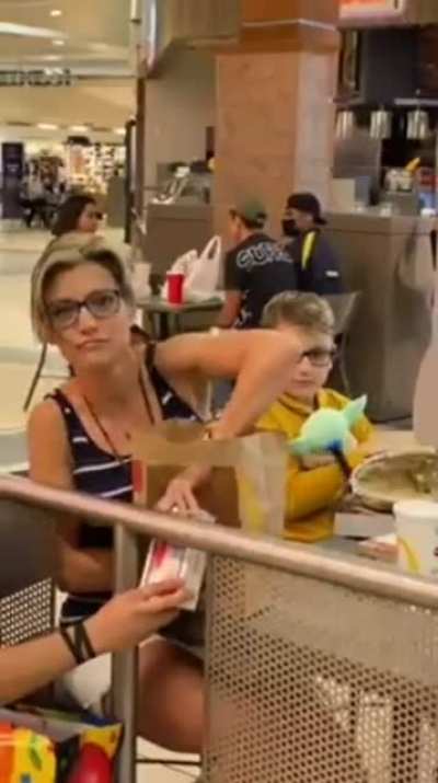 This kid didn't have a birthday party, so his mom gave him a "Happy Meal"