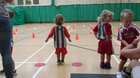 My 2 year old having a random little boogie during football training
