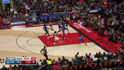 [Highlight] Bol Bol goes coast-to-coast and throws it down!