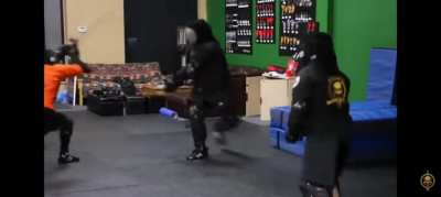 This insane 2v1 longsword duel