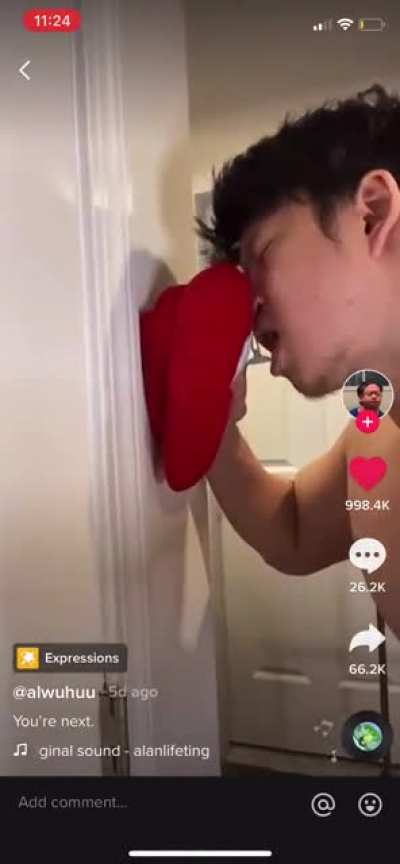 You’re next apparently