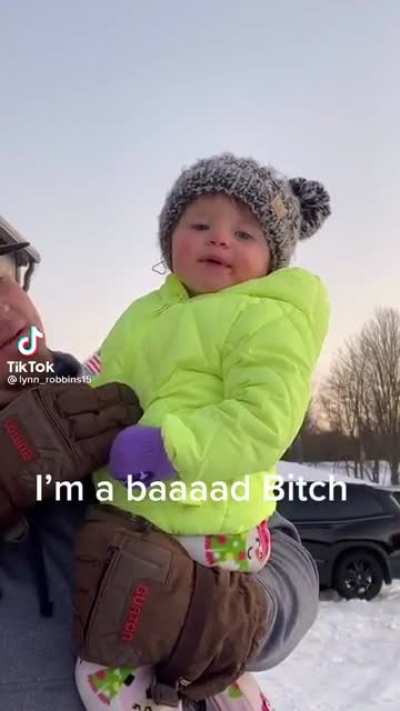 She’s confident