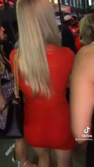 Saw this and thought it would be a good time to remind folks it is not ok to stare at people like they are pieces of meat. Or make rude gestures and comments with your friends. These assholes did both. It makes people (especially women) feel uncomfortable