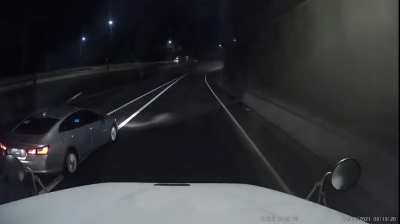 Apparently idiots have an affinity for inexplicably pulling out in front of me… 55mph to 30mph in 3 seconds