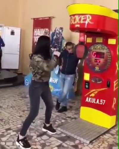 She might have broken something else