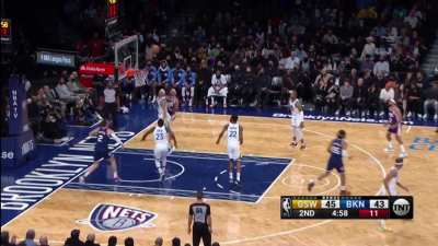[Highlight] Bruce Brown continues to get himself open to punish the Warriors defense