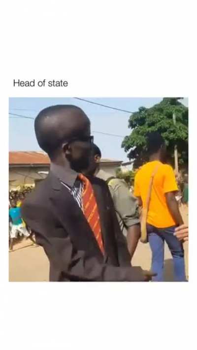 Head of state! ???