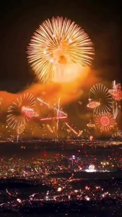 Fireworks festival in Japan ???