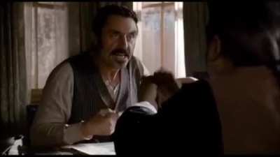 Deadwood, funny scene. "cocksucka"