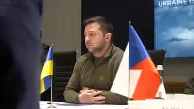 The prime ministers of Poland, the Czech Republic, and Slovenia are all in an active war zone right now with Zelensky.