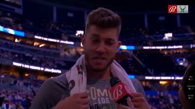 [Highlight] Meyers Leonard: "You never know what's gonna come out of me, to be totally honest with you"