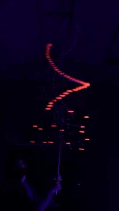 "Red Spiral"- kinetic art by Ivan Black Sculpture. Watching this is so mesmerizing and hypnotizing.