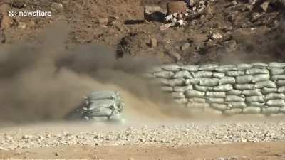 Military recruit saved after dropping live grenade at his feet