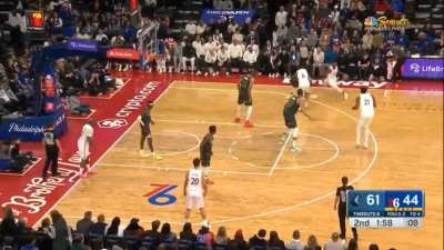 [Highlight] A compilation of Joel Embiid drawing suspect fouls against minnesota last night